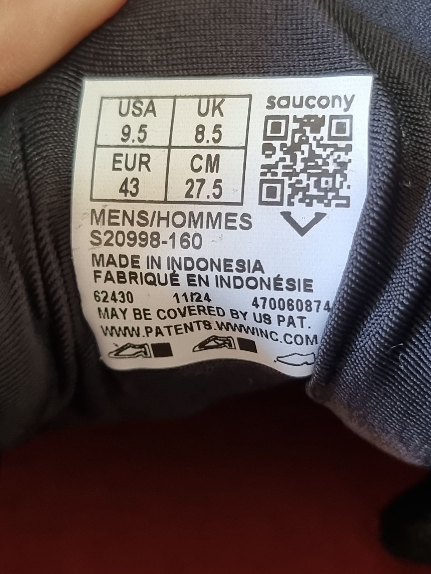 Оригінал 100% чоловічі кросівки saucony guide 18  eur 43