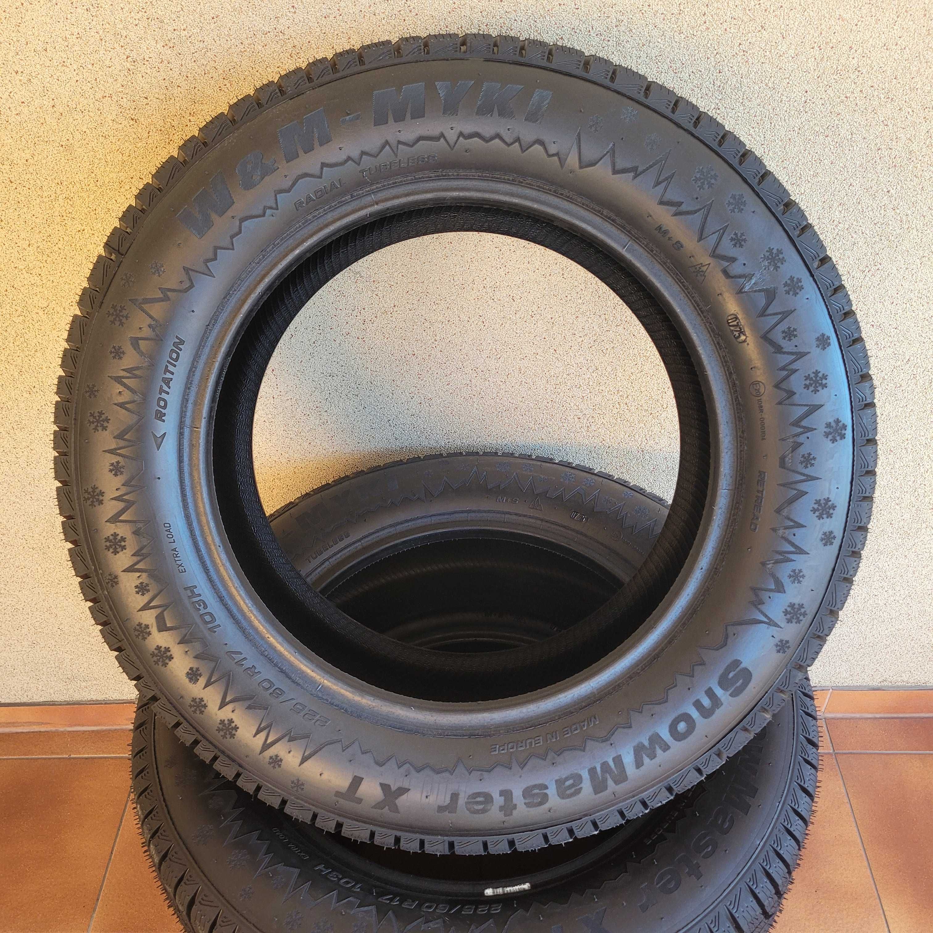 Opony bieżnikowane 225/60 R17 ZIMOWE  2 lata gwarancji