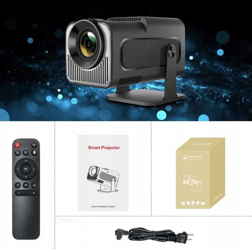Projektor HY320 Mini - Rzutnik 4K Android Full HD - Wersja 2025
