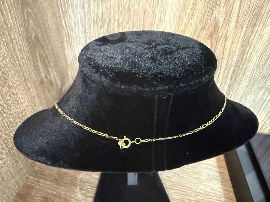 Wyrób Jubilerski Złoty Łańcuszek Próba 585 Waga 3.0g Długość 56cm