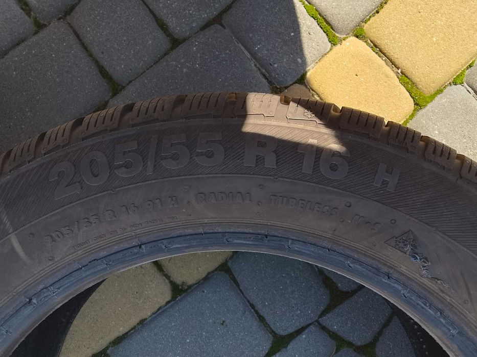 OPONY BARUM 205/55/16 7.45 MM ZIMA Komplet 2019 Rok