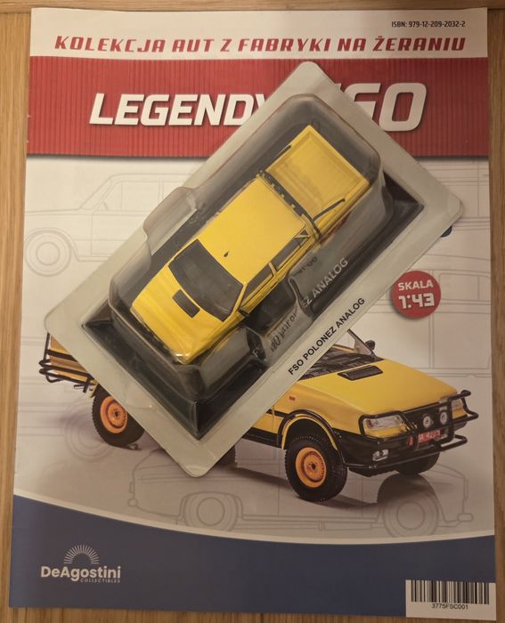 Fso Polonez Analog 1:43 model samochodu Legendy Fso
