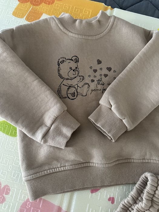 Костюм на флісі для дівчинки