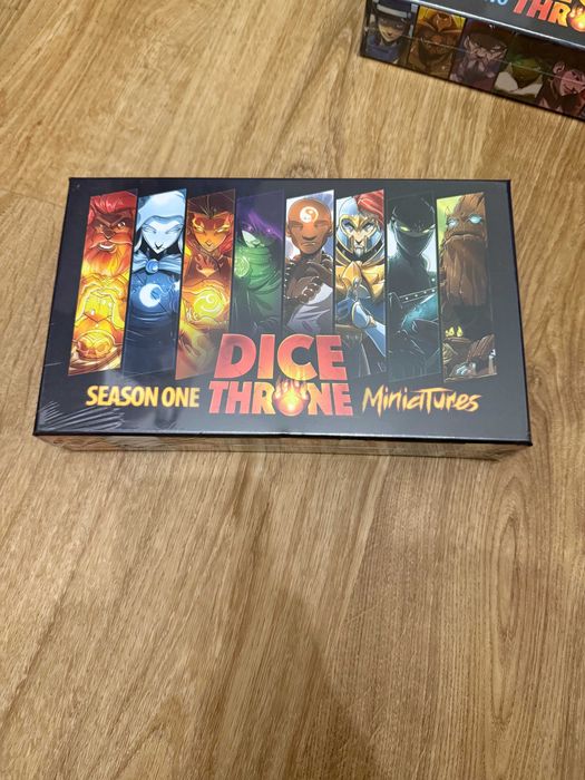 Dice throne Pomalowane figurki sezon 1 oraz 2 NOWE W FOLLI