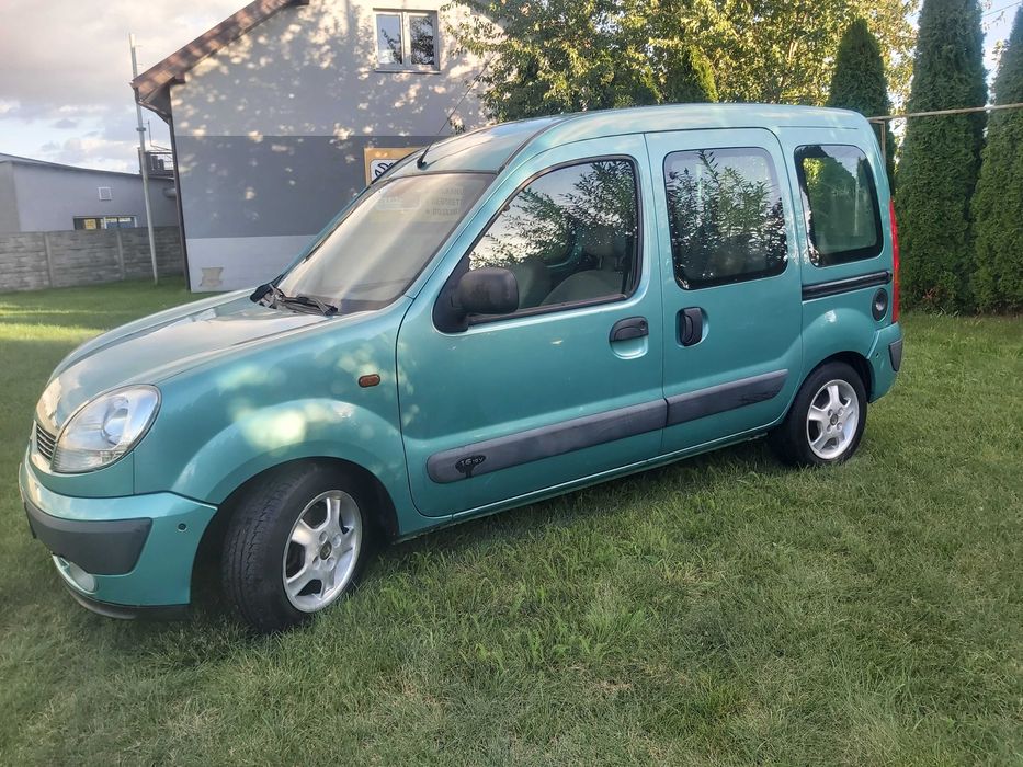 Renault Kangoo 1.6 16v Benzyna\Gaz Klimatyzacja Hak