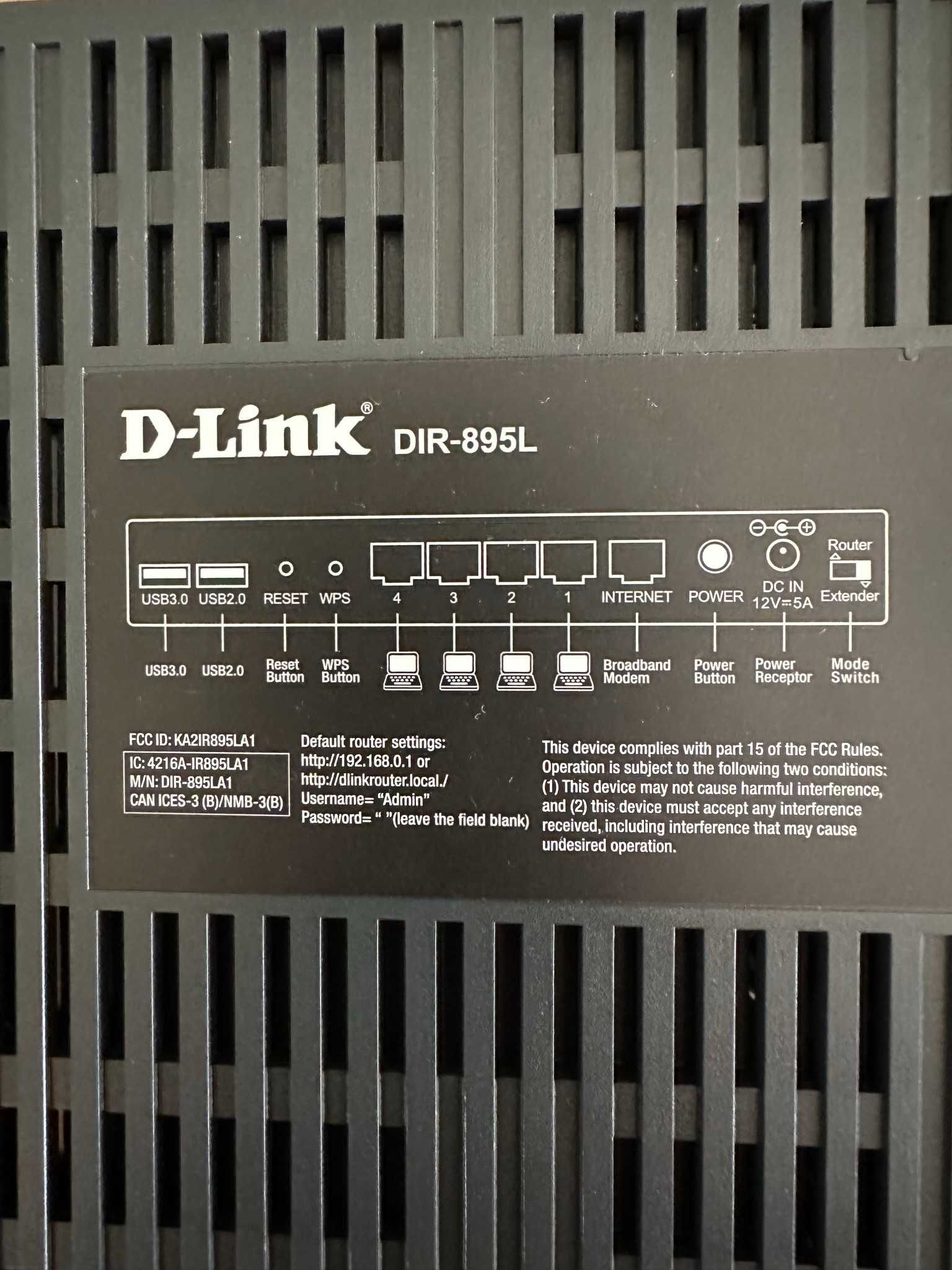 Super Router D-Link DIR-895L AC5300 ( WIFI até 5300 Mbps )