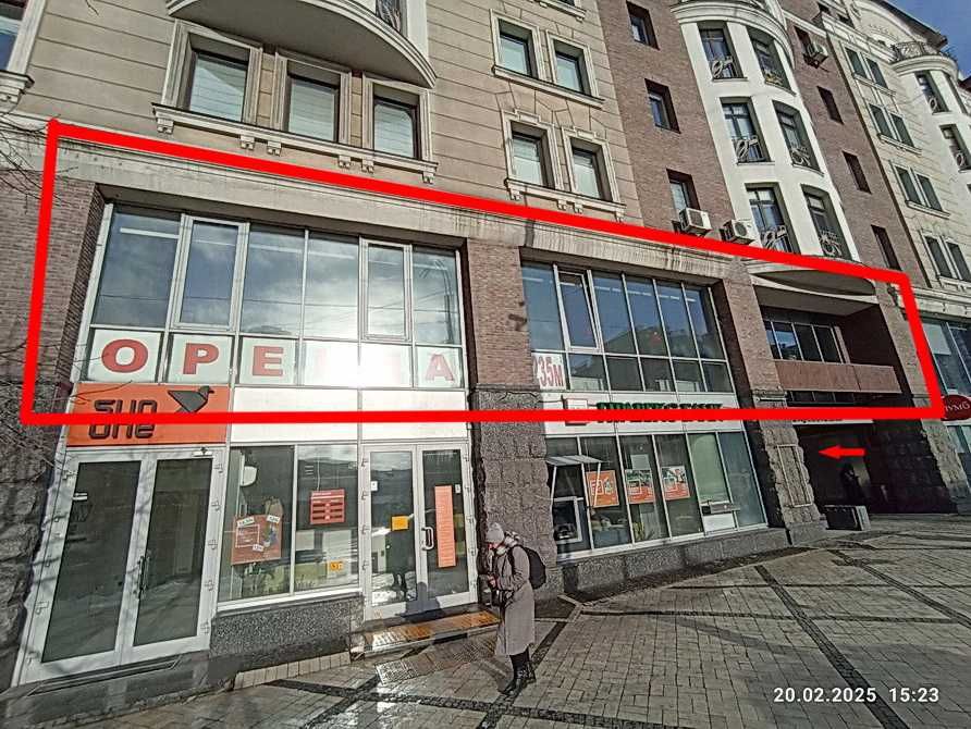 Без комиссии аренда абсолютно фасадного помещения в Центре