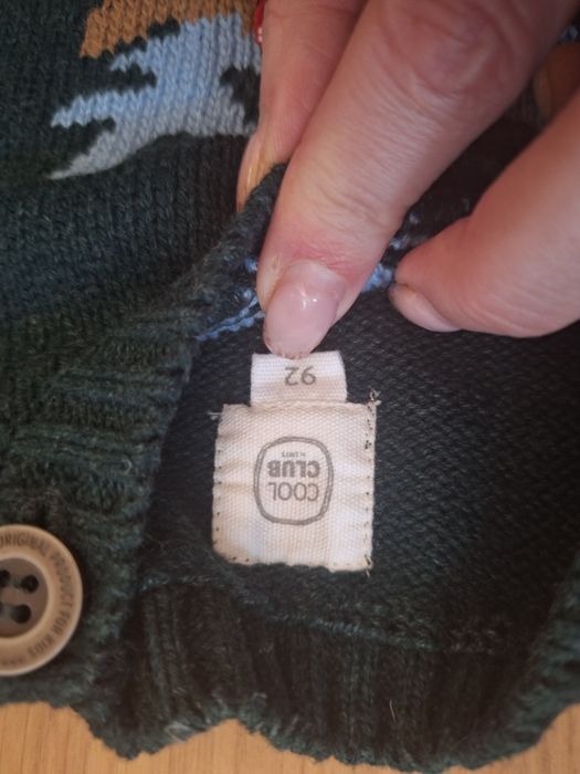 Sweter z reniferem swiateczny 92