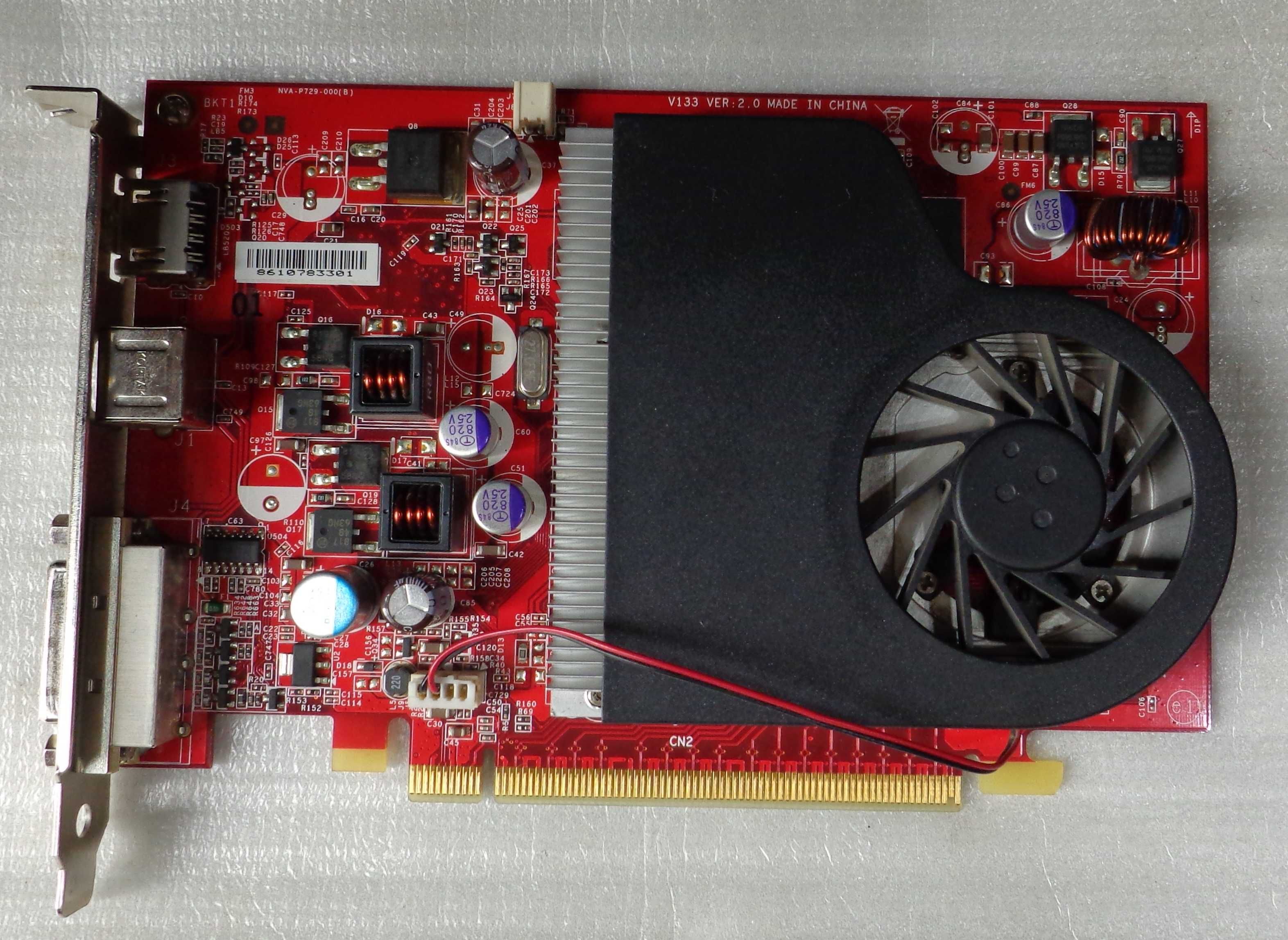 Msi NVIDIA  9500 GS-E / 512 Mb DDR2/128 Bit (Hdmi/Dvi/TV out)