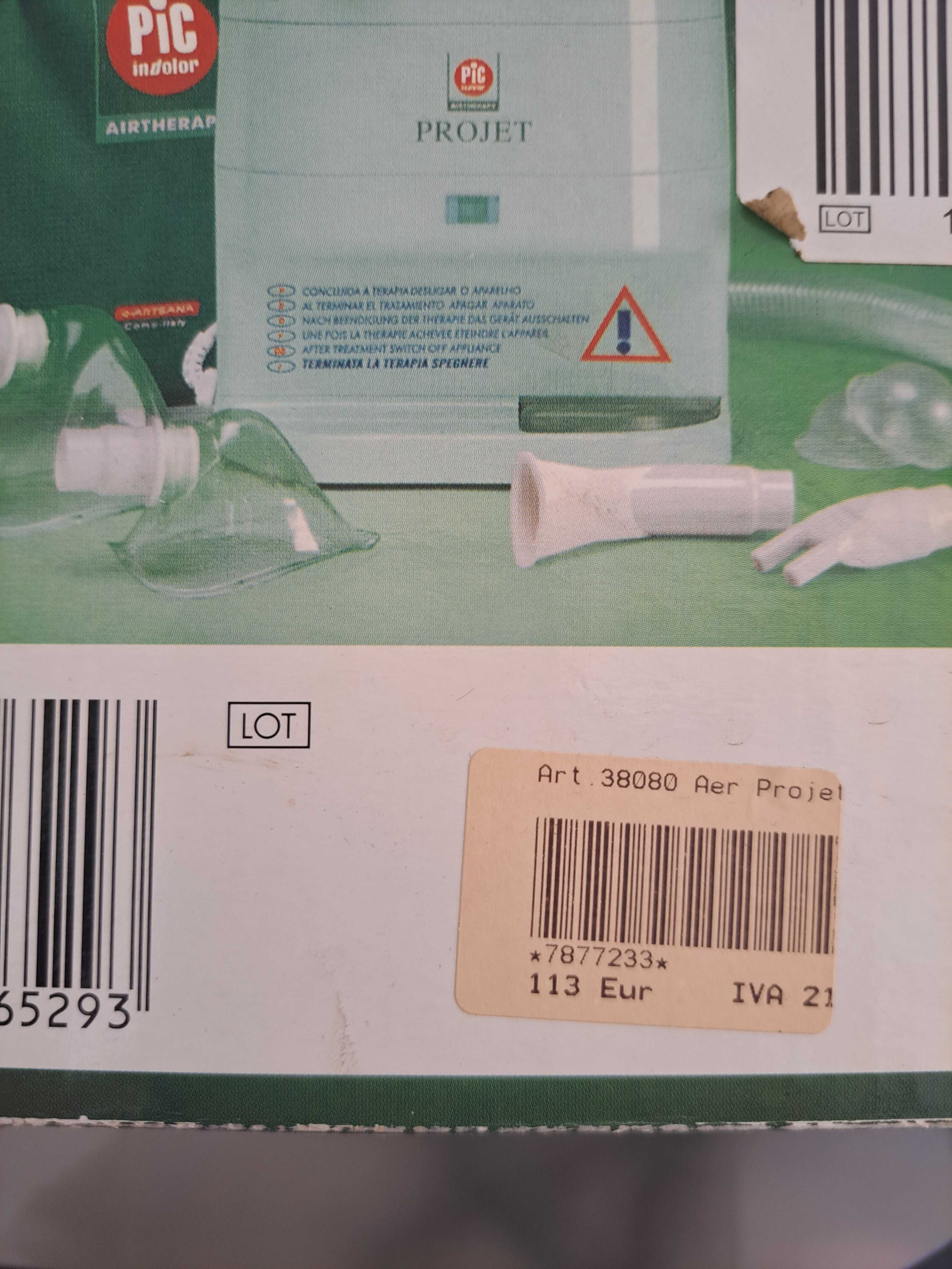 Nebulizador PIC farmacêutico