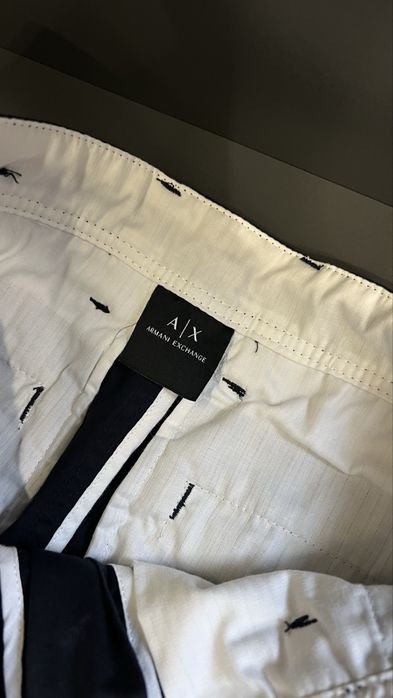 Штани Armani Exchange Slim Chino 8NZP46 ZNT3Z Navy р.30 оригінал