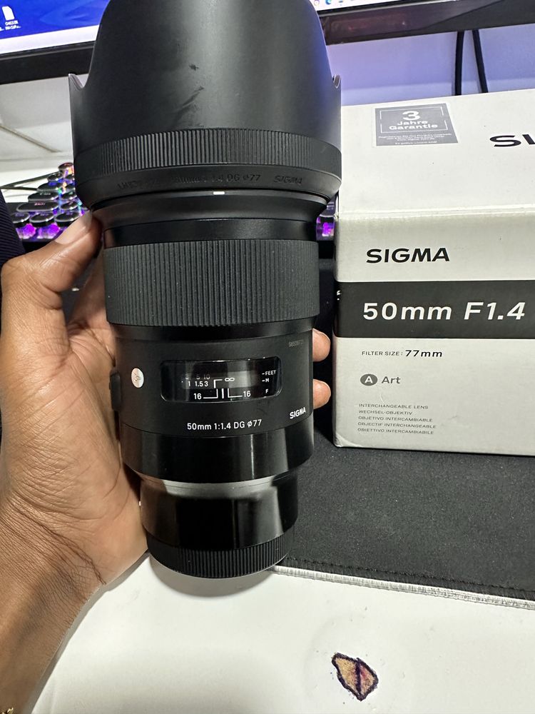 Lente Sigma 50 f1.4 DG Art para Sony FE