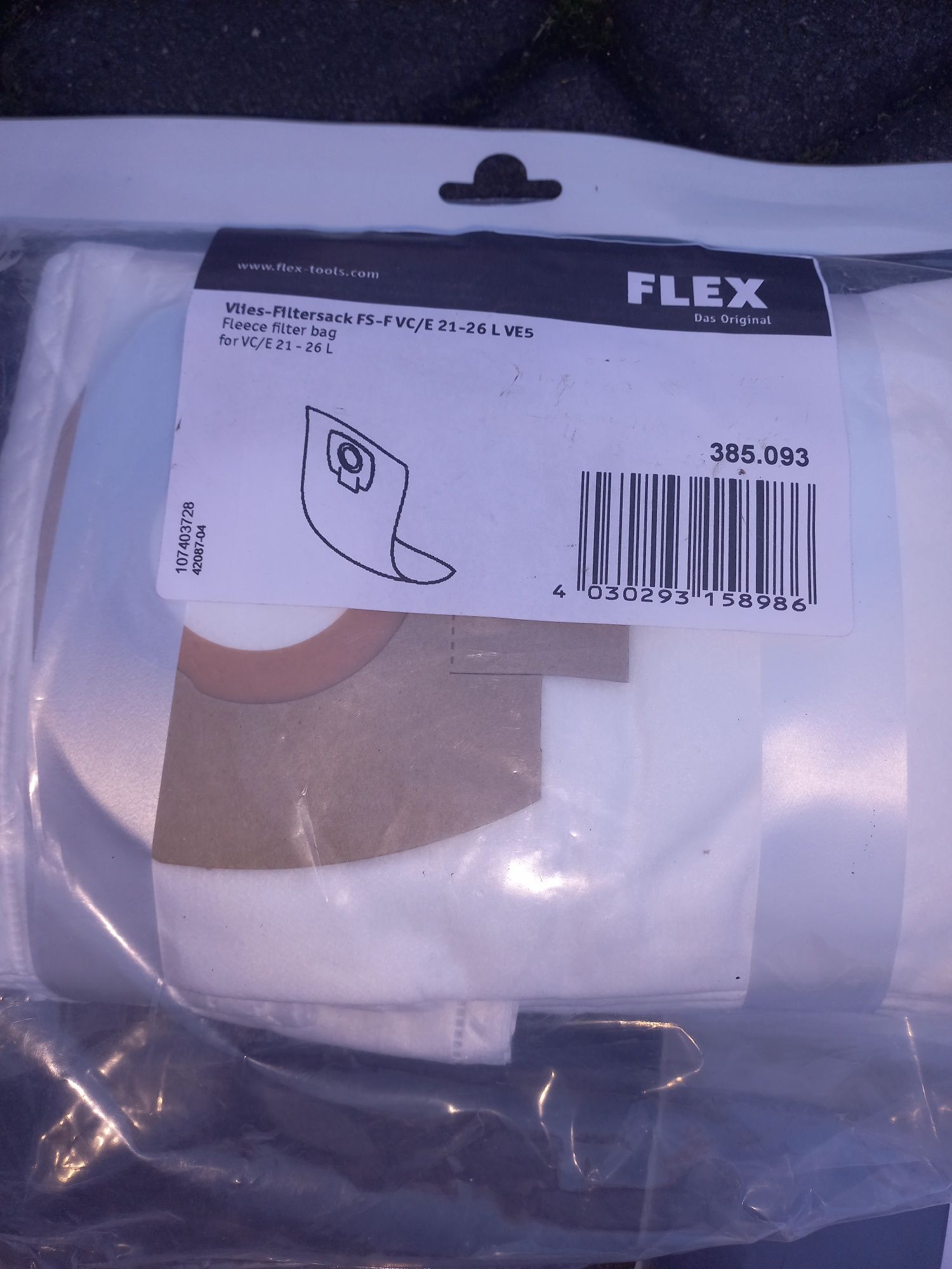 Flex Vlies - Filtersack