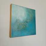 Obraz abstrakcyjny strukturalny 30x30