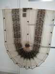 Firana Wachlarz Panel zloto 80x90