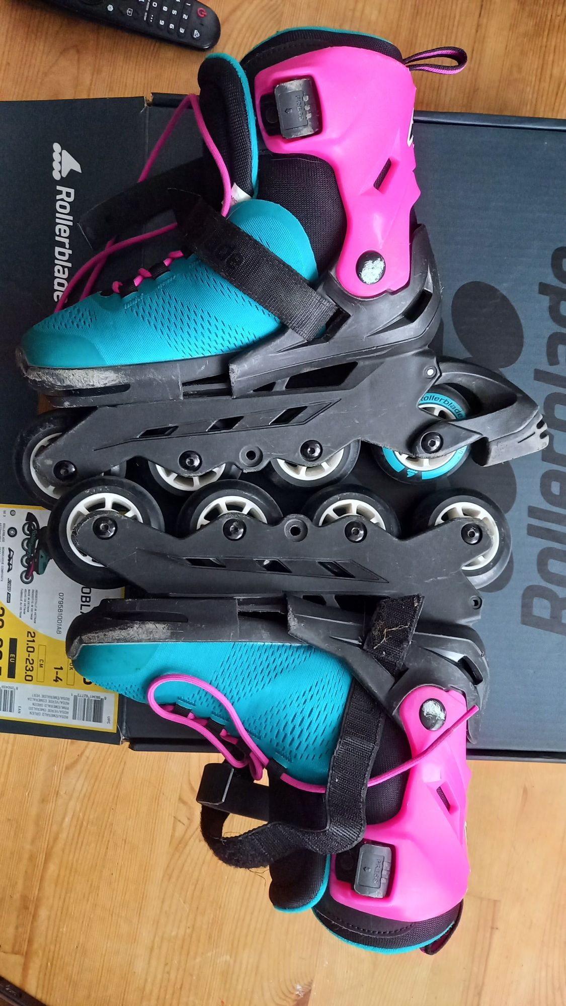 Rolki Rollerblade 33, 24, 36, 36.5 + kask + ochraniacze