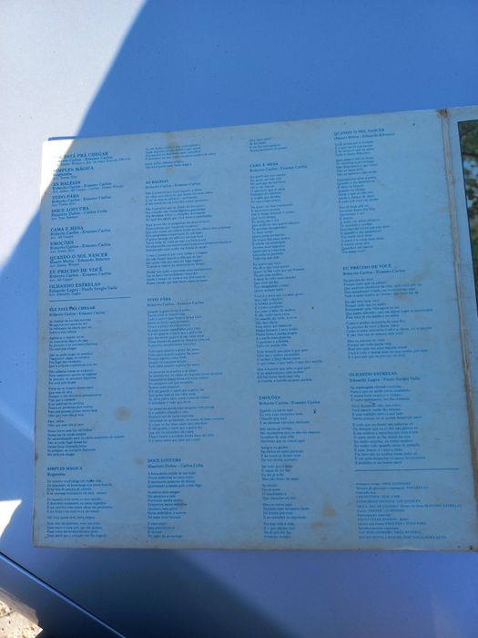 LP disco em vinil de Roberto Carlos