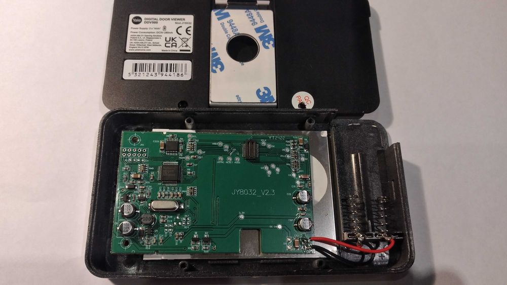 Wyświetlacz Arduino IPS-7789 wizjer YALE 500 3.2 cala 7 plus 1