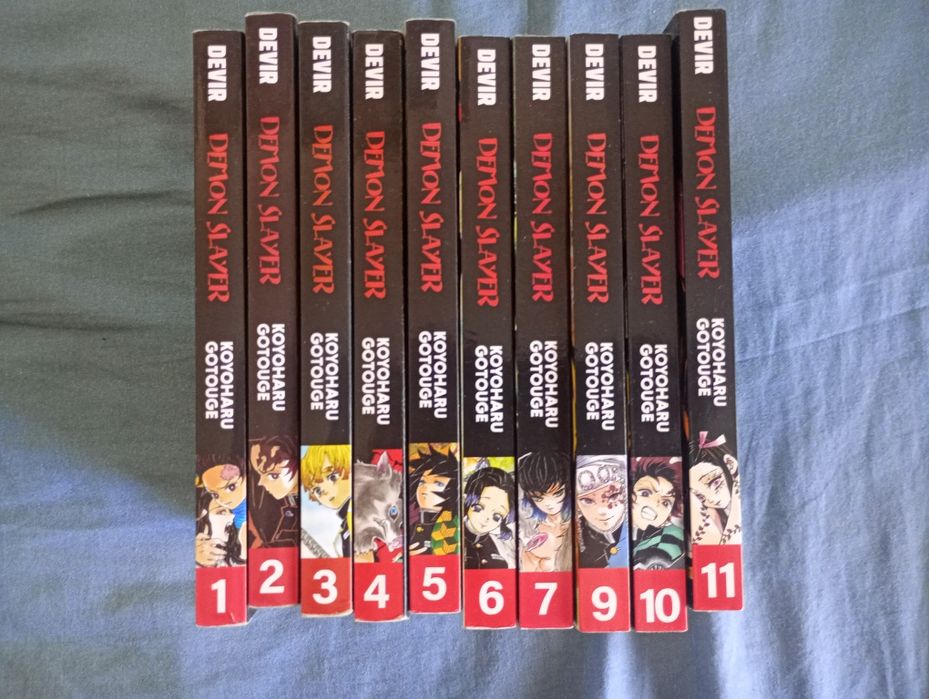 Mangà Demon Slayer 1 ao 11