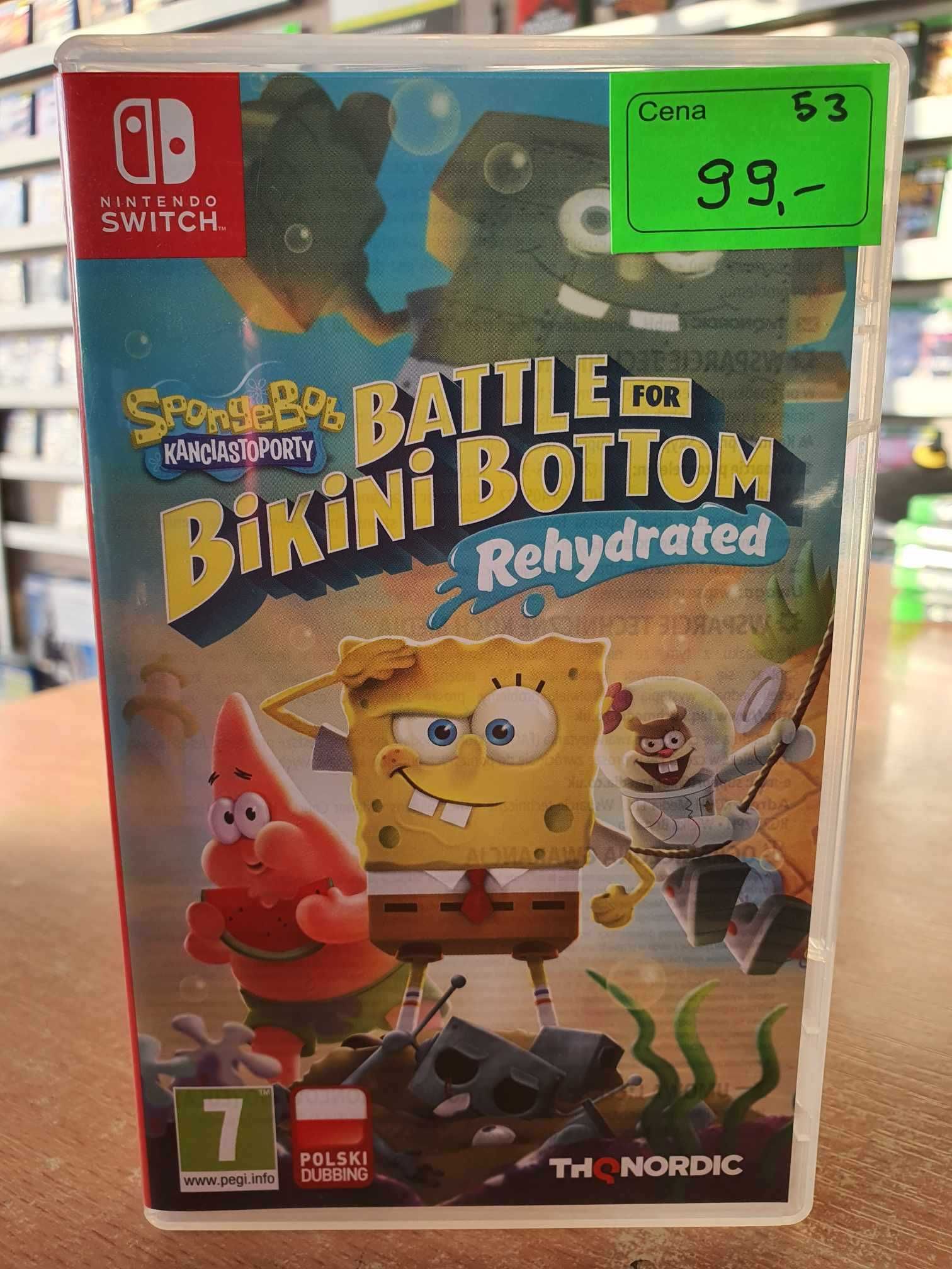 SpongeBob Battle Bikini Bottom Rehydrated Switch Lara Games