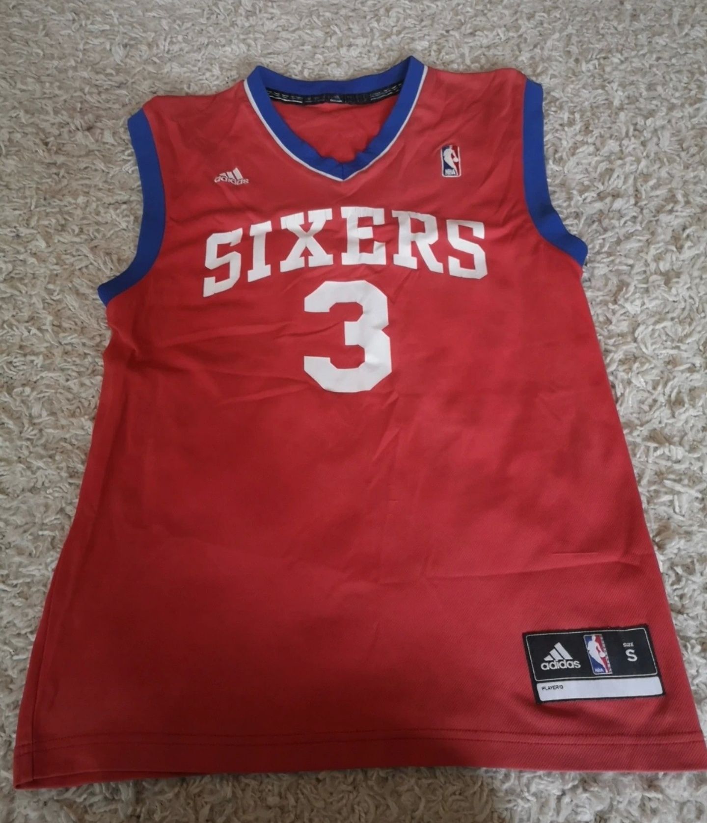 Camisola basket Sixers Allen Iverson S