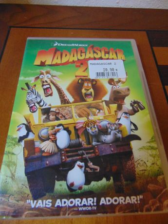 Filme Madagáscar 2 NOVO com 60% de desconto