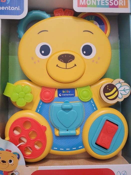 Brinquedo Clementoni Baby Montessori - Urso de Atividades