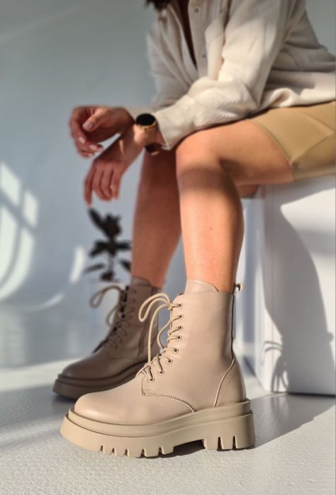 Жіночі шкіряні ботінки ( Розпродаж )