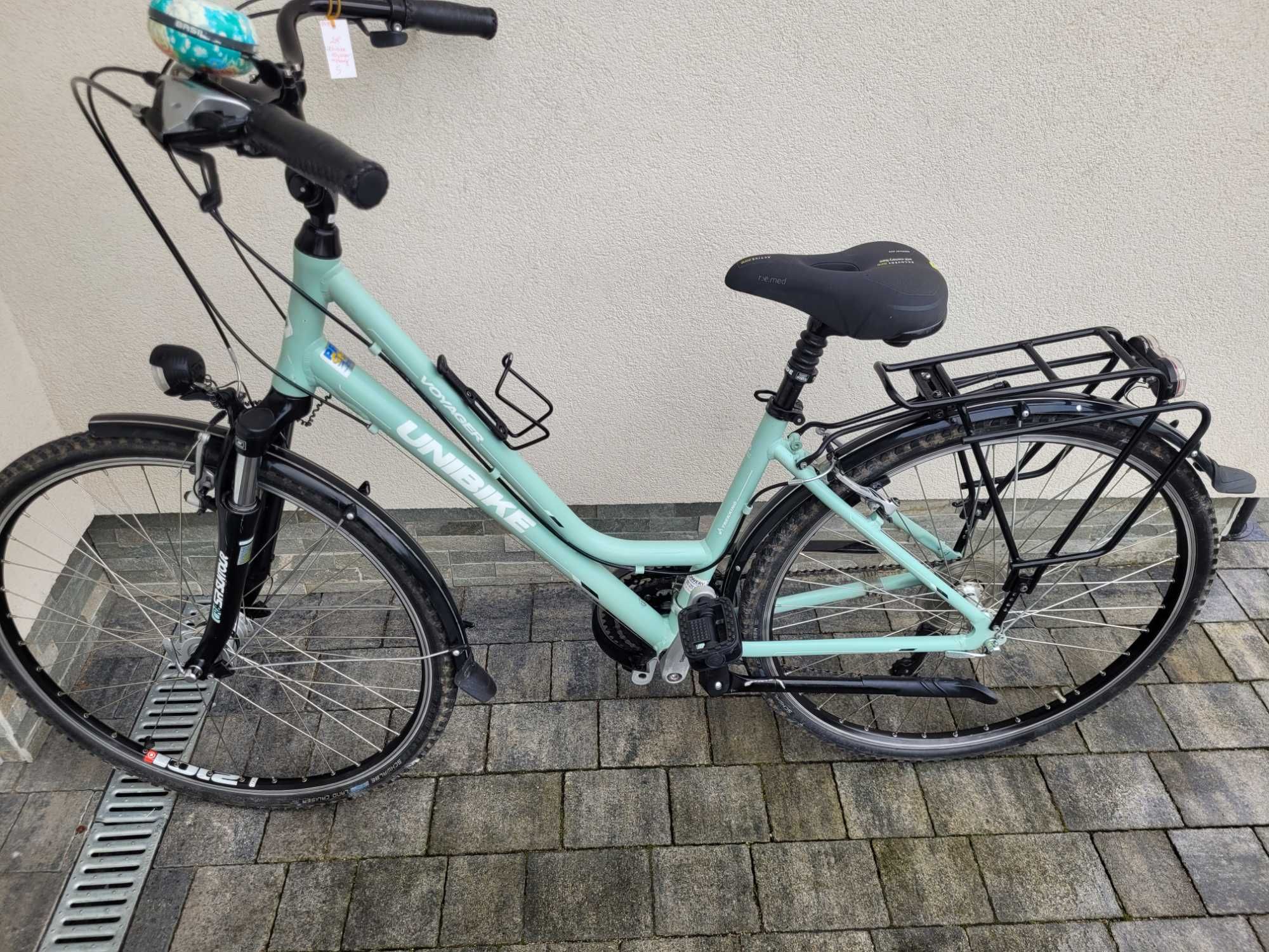 Przepiękny rower Unibike Voyager koła 28 rama 17 Alivio trekking