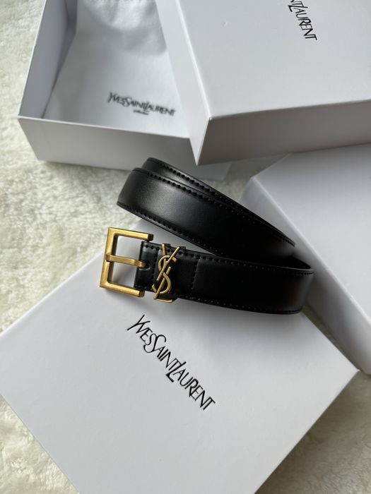 Pasek YSL Saint Laurent, skora