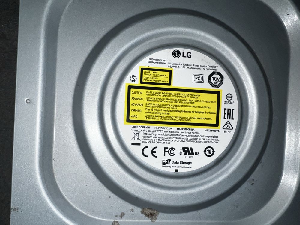 Naped dvd cd combo LG super multi 24x
