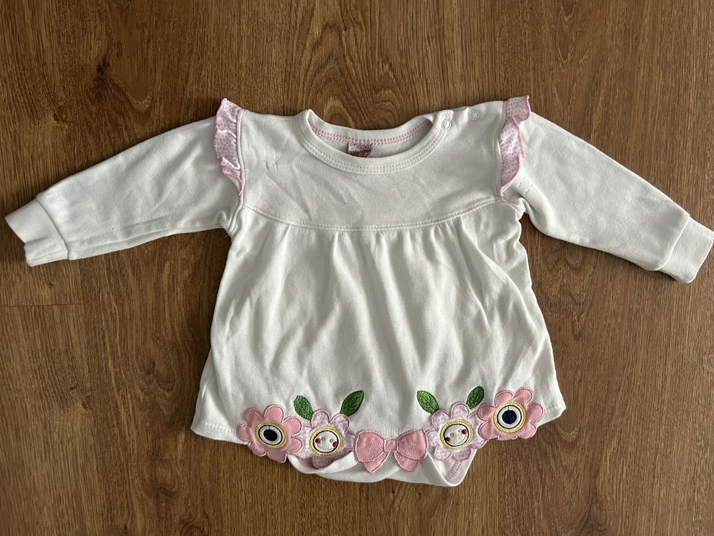Sukienka Body dla dziewczynki Rozmiar 74 cm