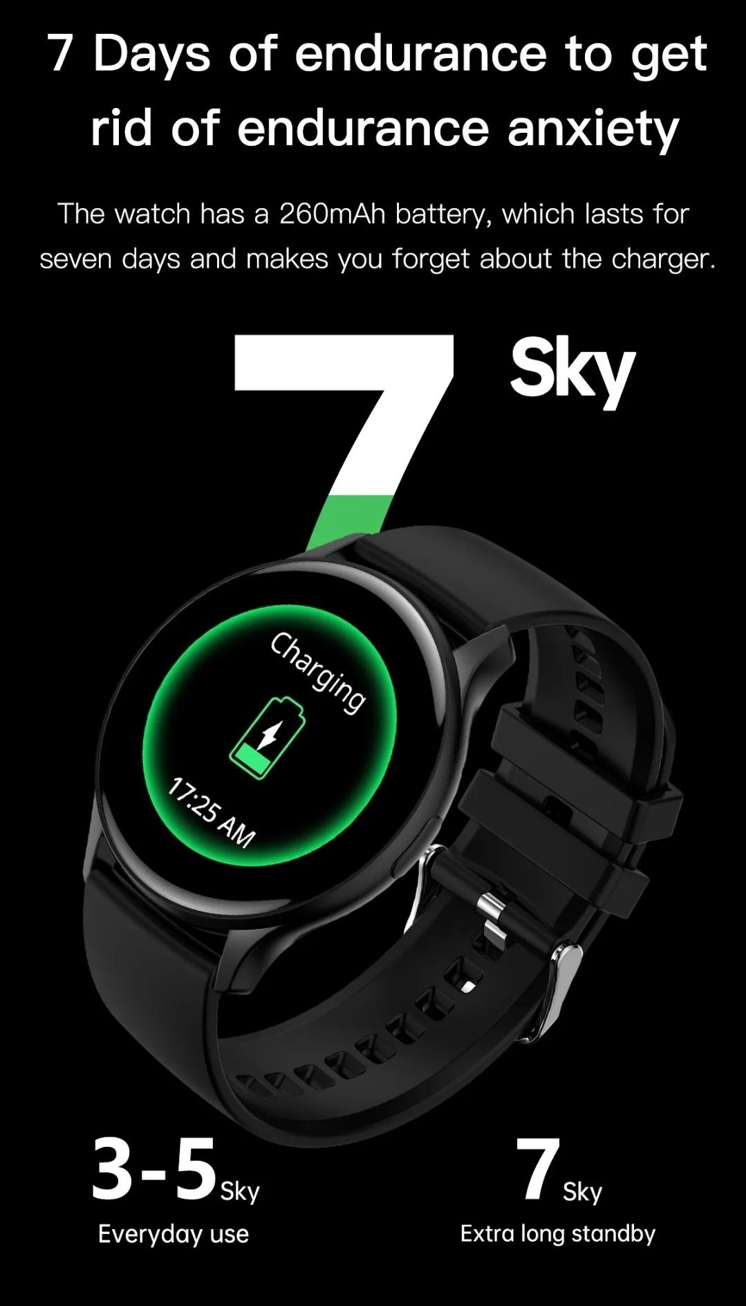 Smart Watch Senbono Amoled