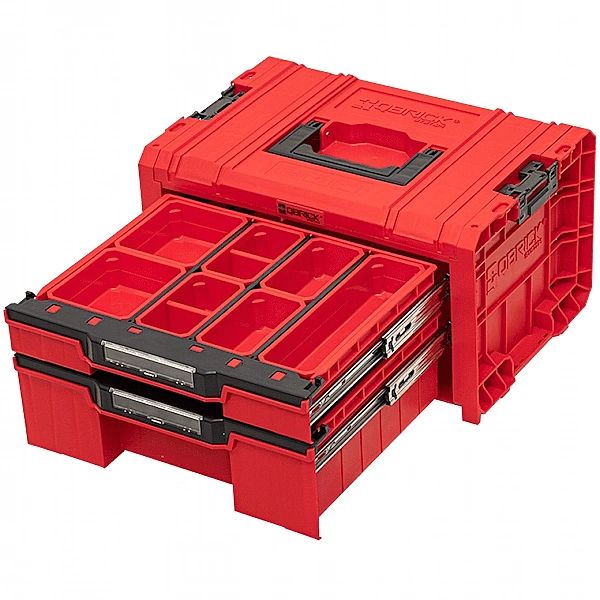 Skrzynka Z Szufladami Qbrick Pro Drawer 2 Red Hd #