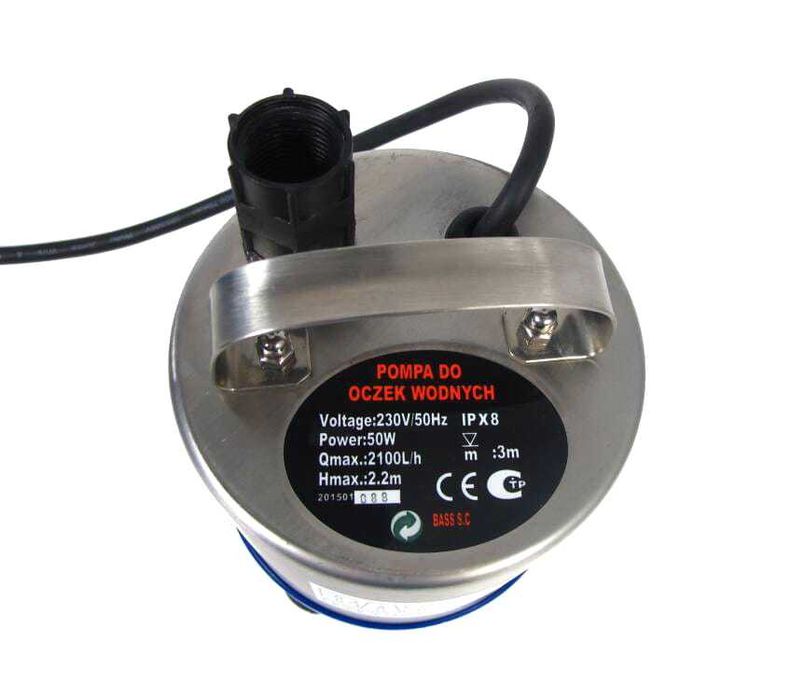 BASS POLSKA Pompa Do Oczka Wodnego Kaskady Fontanny 4 Dysze BP7962