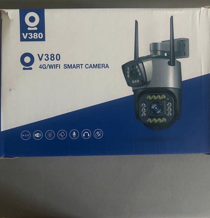 Відео Камера wi-fi v380 вулична. Нова