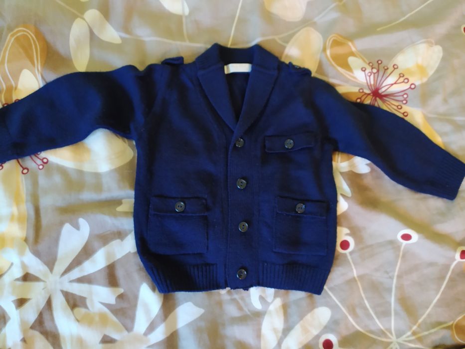 Komplet do chrztu chlopiec 62-68