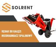 Wynajem ROZDRABNIACZ Spalinowy RĘBAK do gałęzi 120 mm CEDRUS RB02 Pro