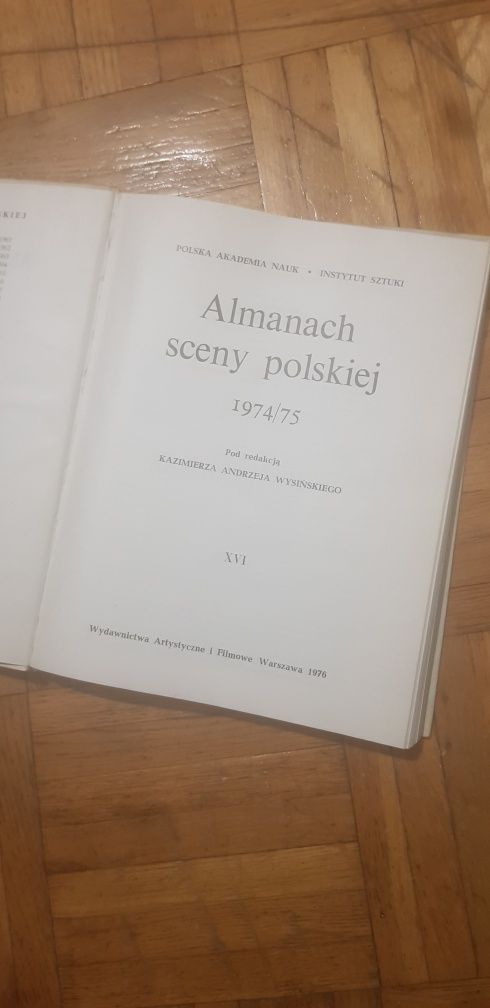 Almanach Sceny Polskiej 1974/75