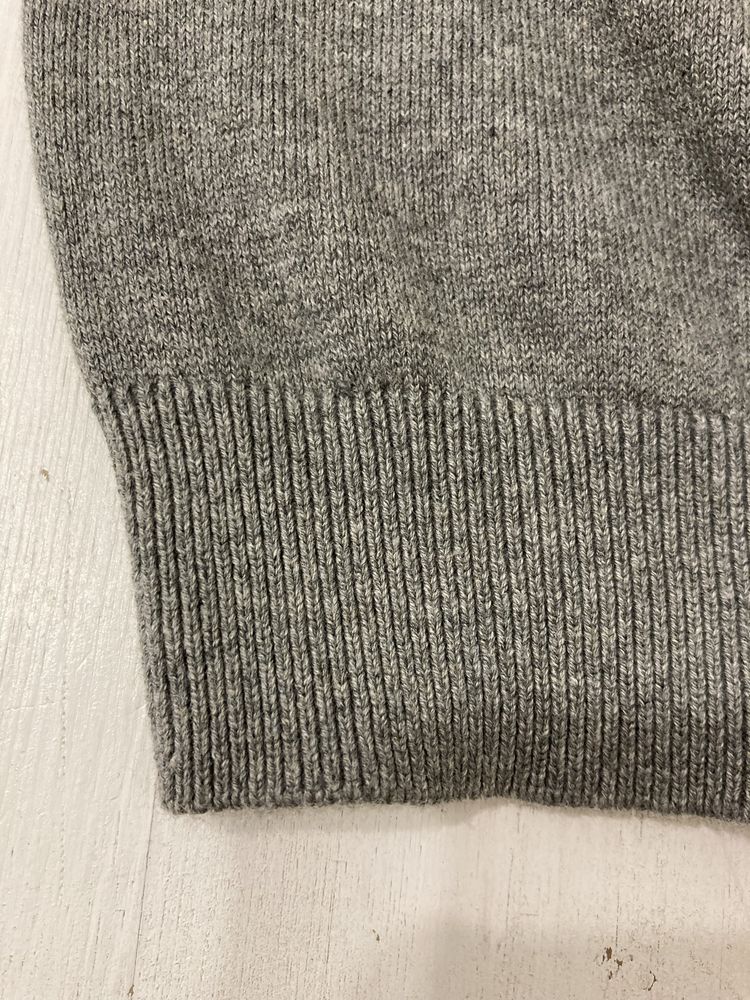 Sweter bawełniany męski szary M nowy