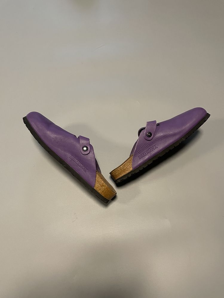Тапки Birkenstock кожа
