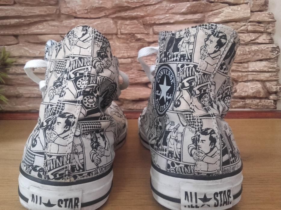 Convers all star Chuck wysokie trampki tenisowki DC komiks 44 28,5c