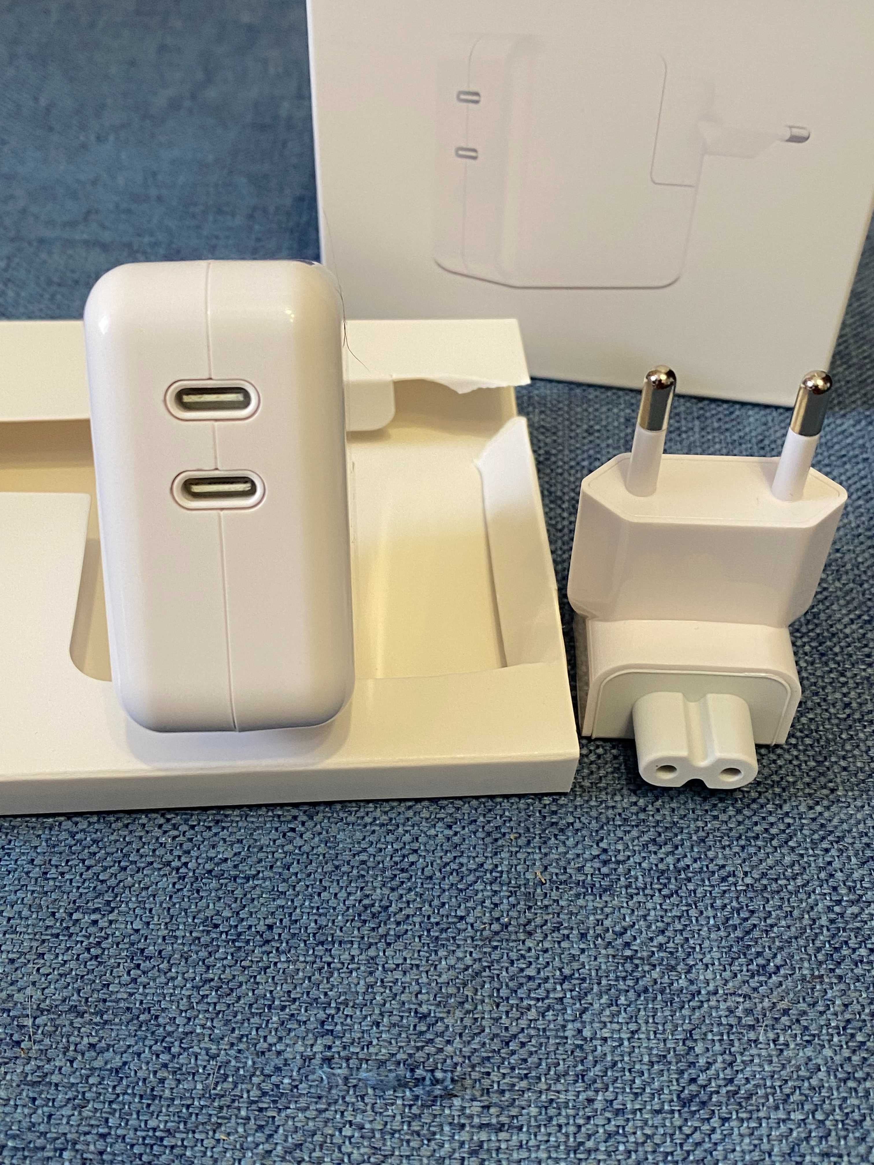 Зарядний пристрій Apple 35W USB-С+С Dual Power Adapter