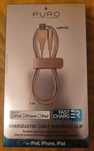 Kabel Puro USB-Lightning 1m Braided Cable Fast Charger iPod iPhone iPa
