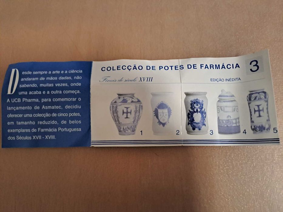 Coleção de Potes de Farmácia decorativos - edição inédita