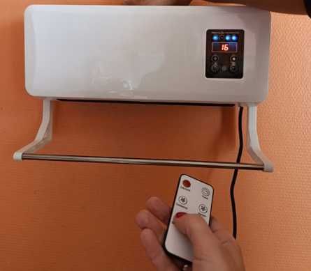 обігрівач настінний з пультом дуйка тепловентилятор із сушаркою кондиц