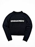 Dsquared2 czarna bluza L logo
