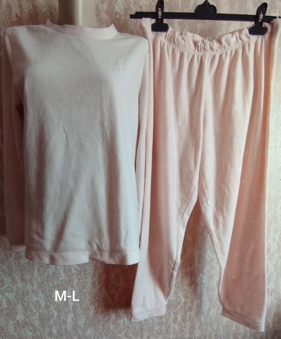 Теплые пижамы и одежда для дома S,M-L