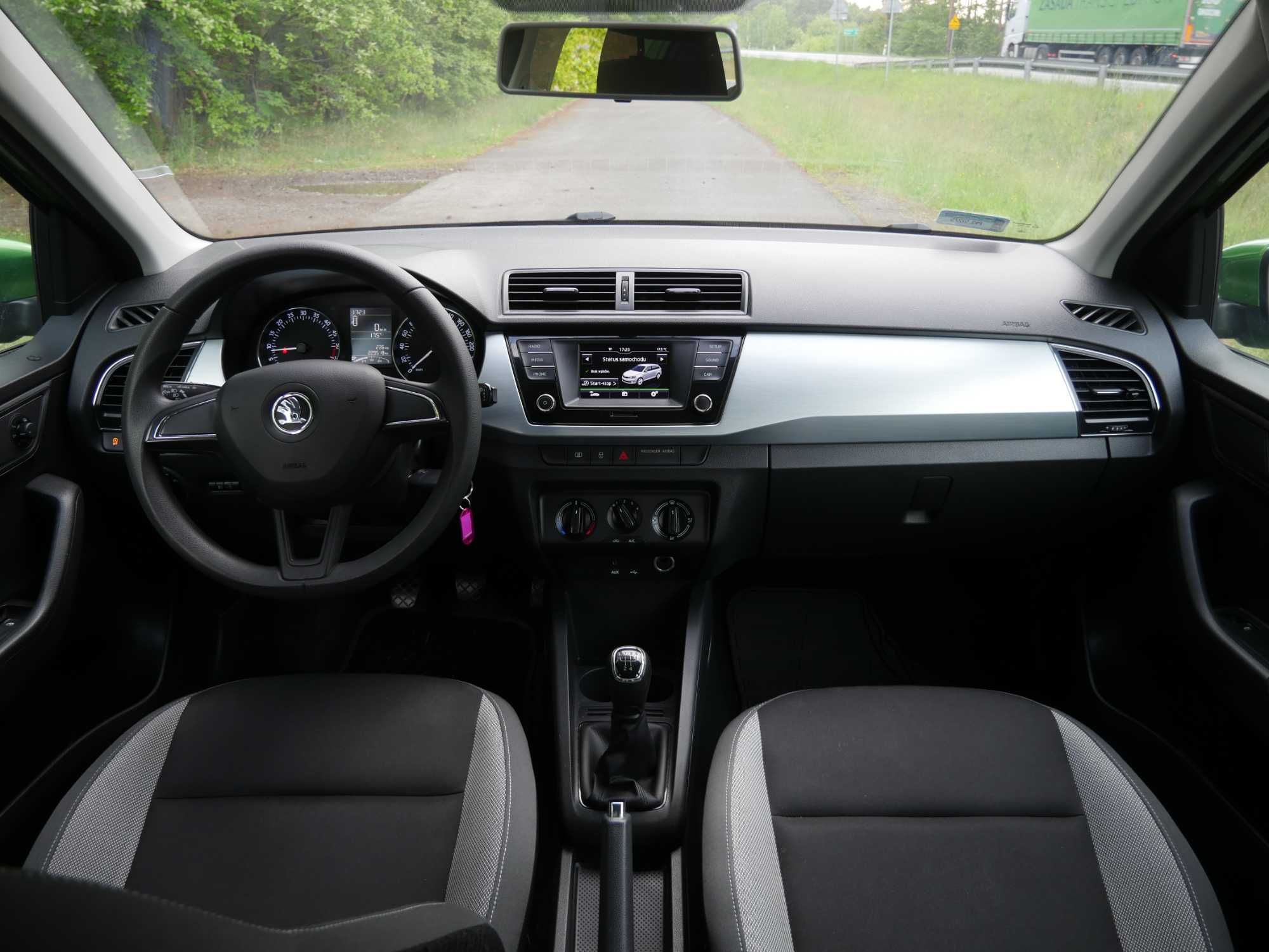 SKODA FABIA 1.4 TDI Zielone Kombi SALON POLSKA Klimatyzacja Start-Stop