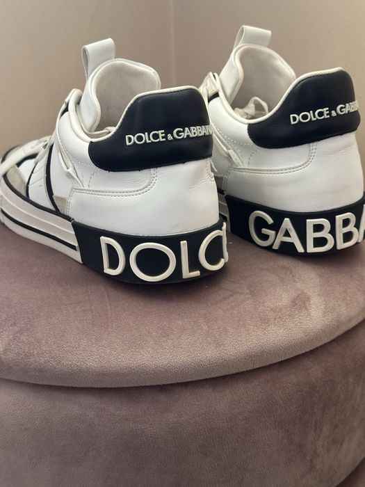 Кеди  Dolce & Gabbana из кожи и нейлона, модель Air Master